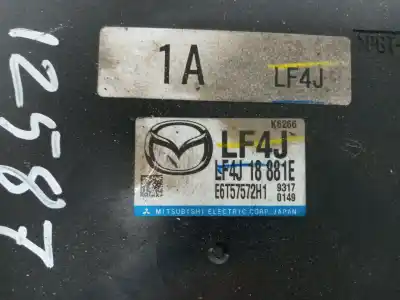 Gebrauchtes Autoersatzteil ecu-motorsteuergerät uce motorsteuergerät zum mazda 6 lim. (gh) 2.0 147cv active oem-iam-referenzen lf4j18881e  e6t57572h1