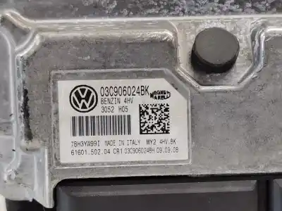 Second-hand car spare part ecu engine control for seat ibiza (6j5) reference oem iam references 03c906024bk  