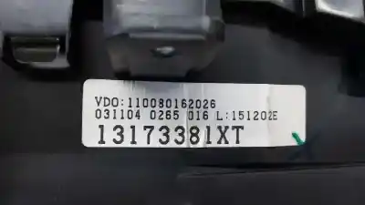 Peça sobressalente para automóvel em segunda mão quadrante por opel meriva blue line referências oem iam 13173381xt  110080162026