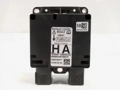 Peça sobressalente para automóvel em segunda mão centralina de airbag por ford fiesta (cbk) ambiente referências oem iam 5s6t14b056ha