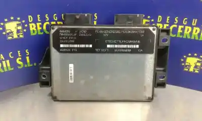 İkinci el araba yedek parçası ECU MOTOR KONTROL CIHAZI için PEUGEOT 206 BERLINA  OEM IAM referansları 9640899880  9639587680