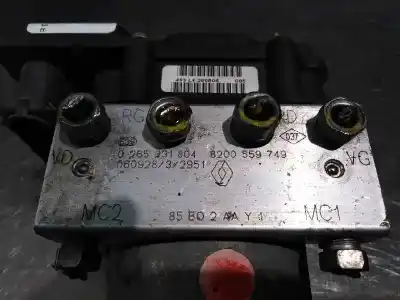 Second-hand car spare part abs for renault clio iii dynamique oem iam references 8200559749 0265800559 0265231804