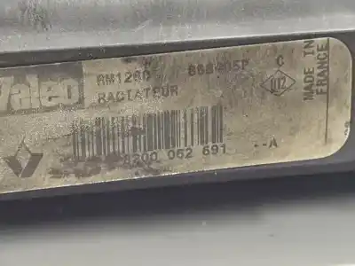 Автозапчастина б/у водяний радіатор для renault scenic (ja..) 1.9 dci authentique посилання на oem iam 8200062691  