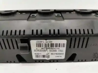Second-hand car spare part multifunction display for citroen c3 selection oem iam references 96759552xt  