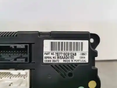 Second-hand car spare part heating / air conditioning control panel for ford galaxy (ca1) ghia oem iam references 7s7t18c612ab  