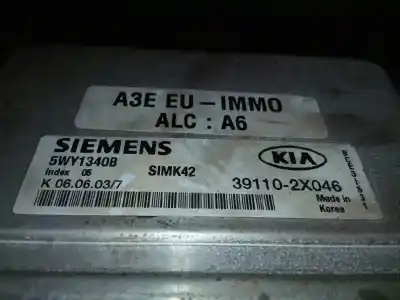 Second-hand car spare part ecu engine control for kia rio ls berlina oem iam references 391102x046  5wy1340b