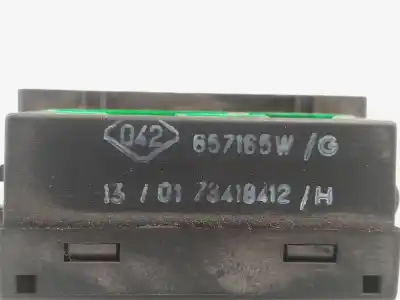 Автозапчасти б/у сопротивление нагреву за renault scenic (ja..) 1.9 dci authentique ссылки oem iam 657165w  