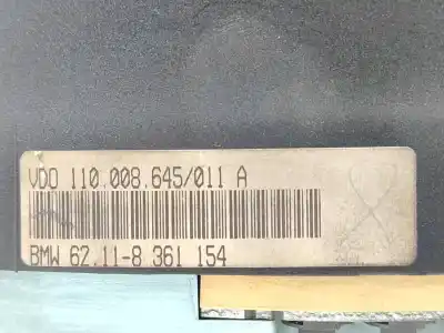 Peça sobressalente para automóvel em segunda mão quadrante por bmw serie 3 compacto (e36) 318tds referências oem iam 62118361154 110008645011a 8361154
