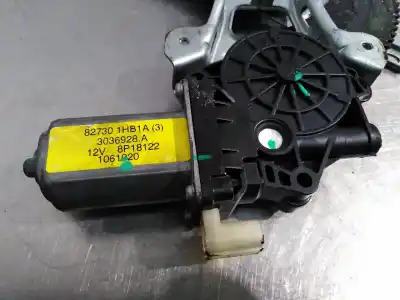 Second-hand car spare part passenger side right window regulator for nissan note acenta oem iam references 827301hb1a  