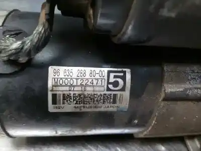 Peça sobressalente para automóvel em segunda mão motor de arranque por peugeot 407 sport referências oem iam 9663528880  m000t22471