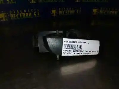 Second-hand car spare part interior left front handle for peugeot bipper básico oem iam references   