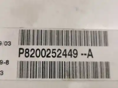 Peça sobressalente para automóvel em segunda mão quadrante por renault trafic combi (ab 4.01) 1.9 diesel referências oem iam 8200252449a  