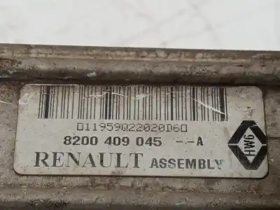 Peça sobressalente para automóvel em segunda mão intercooler por dacia sandero básico referências oem iam 8200409045a  