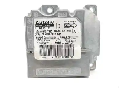 Pièce détachée automobile d'occasion BOITIER DE COMMANDE D'AIRBAG pour CITROEN C4 GRAND PICASSO  Références OEM IAM 9664217980  606474700