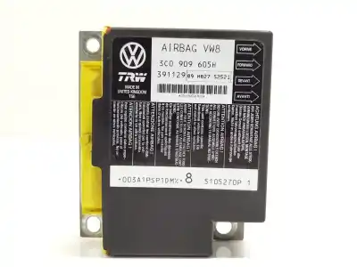 Автозапчасти б/у блок управления подушками безопасности за seat leon (1p1) reference ссылки oem iam 3c0909605h