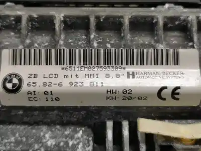Peça sobressalente para automóvel em segunda mão quadrante por bmw serie 7 (e65/e66) 745li referências oem iam 65826923811  