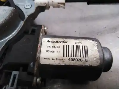 Second-hand car spare part passenger side right window regulator for nissan note (e11e) visia oem iam references 400926b  