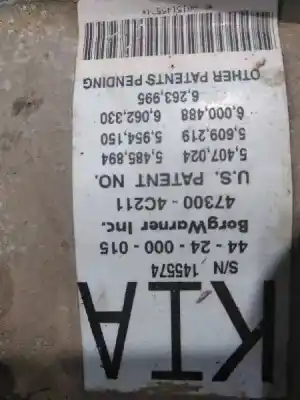Pezzo di ricambio per auto di seconda mano riduttore per kia sorento * riferimenti oem iam y6ca4e  