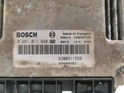 Second-hand car spare part ecu engine control for renault master desde ´´98 base caja cerrada l1h1 rs 3078 oem iam references 0281001940 8200442263 8200311550