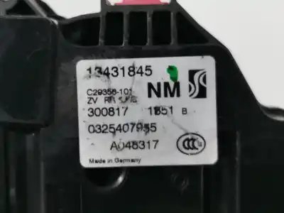 Second-hand car spare part rear right door lock for opel corsa e selective oem iam references 13431845  