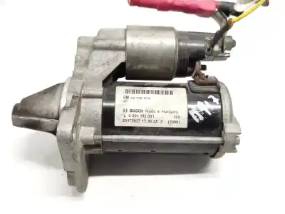 Peça sobressalente para automóvel em segunda mão motor de arranque por opel corsa e selective referências oem iam 25198414 0001192081 gm25198414