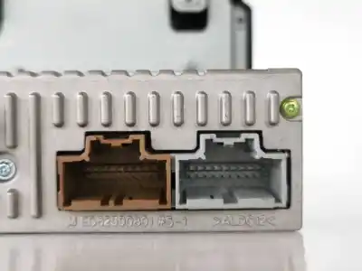 Second-hand car spare part audio system / radio cd for opel corsa e selective oem iam references 42554580  555343750