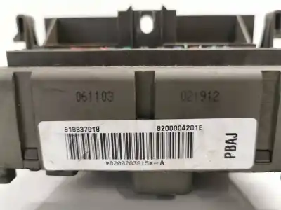 Second-hand car spare part fuse box unit for renault espace iv (jk0) grand espace dynamique oem iam references 8200283815a  8200004201e