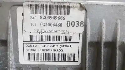 Second-hand car spare part ecu engine control for renault kangoo profesional oem iam references 8200909666  022006468