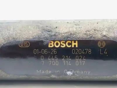 Автозапчастина б/у рампа инжектора для renault laguna ii (bg0) authentique посилання на oem iam 0445214024  7700114017