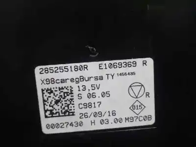 Second-hand car spare part electronic module for renault clio iv dynamique oem iam references 285255180r 00027430 e1069369