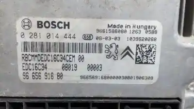 Second-hand car spare part ecu engine control for peugeot bipper básico oem iam references 9665691680  0281014444