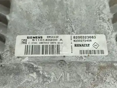 Автозапчасти б/у блок управления двигателем за renault clio ii fase ii (b/cb0) authentique ссылки oem iam 8200323683 s110140200a 8200272406