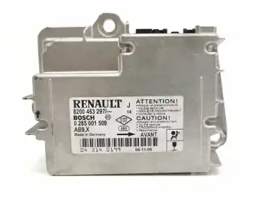 Second-hand car spare part airbag control unit for renault modus confort dynamique oem iam references 8200463297