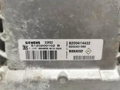 Second-hand car spare part ecu engine control for renault grand modus authentique oem iam references 8200414422 s120200102 8200401568
