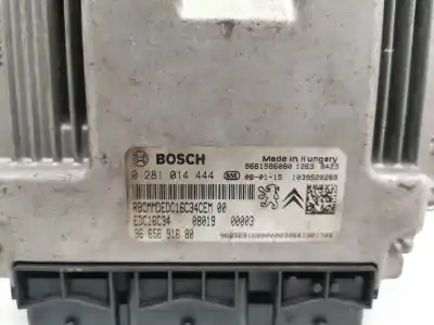 Tweedehands auto-onderdeel ecu motorcontroller voor citroen nemo sx oem iam-referenties 9665691680 9661586080 0281014444