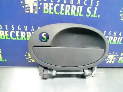 Second-hand car spare part exterior left rear door handle for opel combo familiar oem iam references 13166504