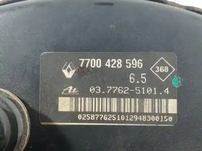 Peça sobressalente para automóvel em segunda mão servo freio por renault megane i scenic (ja0) 1.6 rn 75 cv / 55 kw referências oem iam 7700428596  