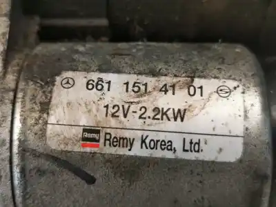 Автозапчасти б/у двигатель запускается за ssangyong rodius xdi ссылки oem iam 6611514101  