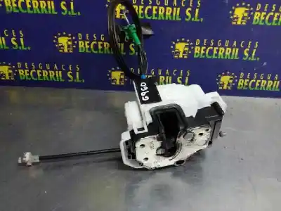 Second-hand car spare part left front door lock for citroen nemo basis oem iam references   