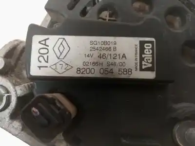 Автозапчастина б/у генератор для renault scenic rx4 (ja0) 1.9 dci salomon посилання на oem iam 8200054588  