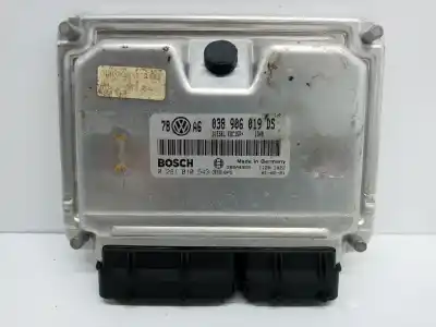 Second-hand car spare part ecu engine control for volkswagen passat berlina (3b3) advance oem iam references 0281010543