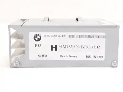 Pezzo di ricambio per auto di seconda mano modulo elettronico per bmw serie 7 (e65/e66) 745li riferimenti oem iam 651206920461  