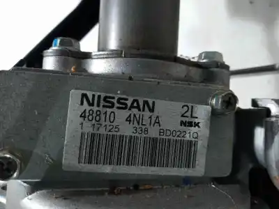 Peça sobressalente para automóvel em segunda mão coluna de direcção por nissan leaf 2.zero referências oem iam 488104nl1a 117125338 bd0221q