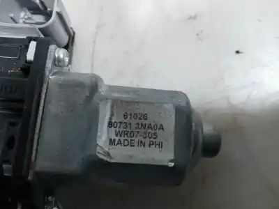 Second-hand car spare part passenger side right window regulator for nissan leaf 2.zero oem iam references   