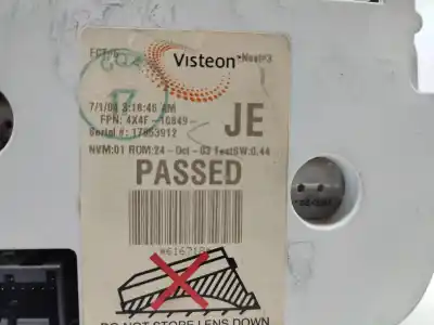 Peça sobressalente para automóvel em segunda mão quadrante por jaguar x-type wagon 2.0 d executive referências oem iam 4x4f10849je  