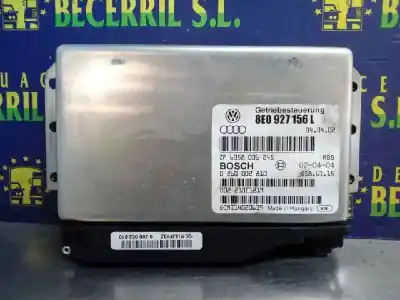 Pezzo di ricambio per auto di seconda mano CENTRALINA CAMBIO AUTOMATICO per AUDI A4 BERLINA (8E)  Riferimenti OEM IAM 8E0927156L  0260002810