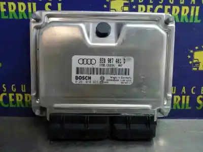 Second-hand car spare part ecu engine control for audi a4 berlina (8e) 2.5 v6 24v tdi oem iam references 8e0907401d
