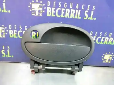 Second-hand car spare part exterior left front door handle for opel corsa c club oem iam references 09201063