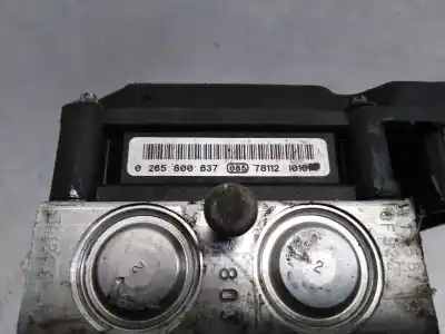 Peça sobressalente para automóvel em segunda mão abs por kia cee´d drive referências oem iam 0265800637  