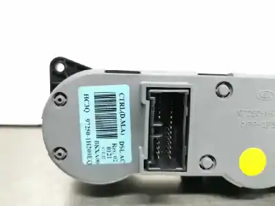 Peça sobressalente para automóvel em segunda mão comando de sofagem (chauffage / ar condicionado)  por kia cee´d drive referências oem iam 972501h200eq  